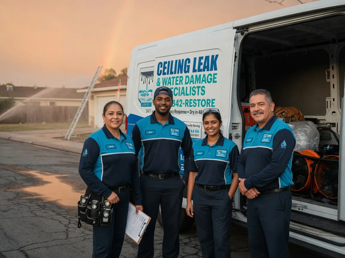 Ceiling Leak Cleanup company in Ridgeley, WV